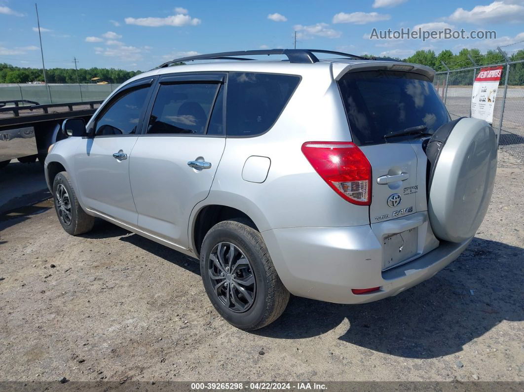 2007 Toyota Rav4   Silver vin: JTMZD33V475037490