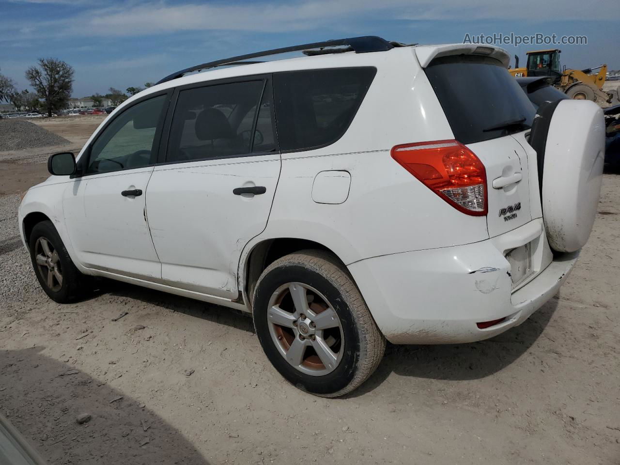 2007 Toyota Rav4  White vin: JTMZD33V575054699