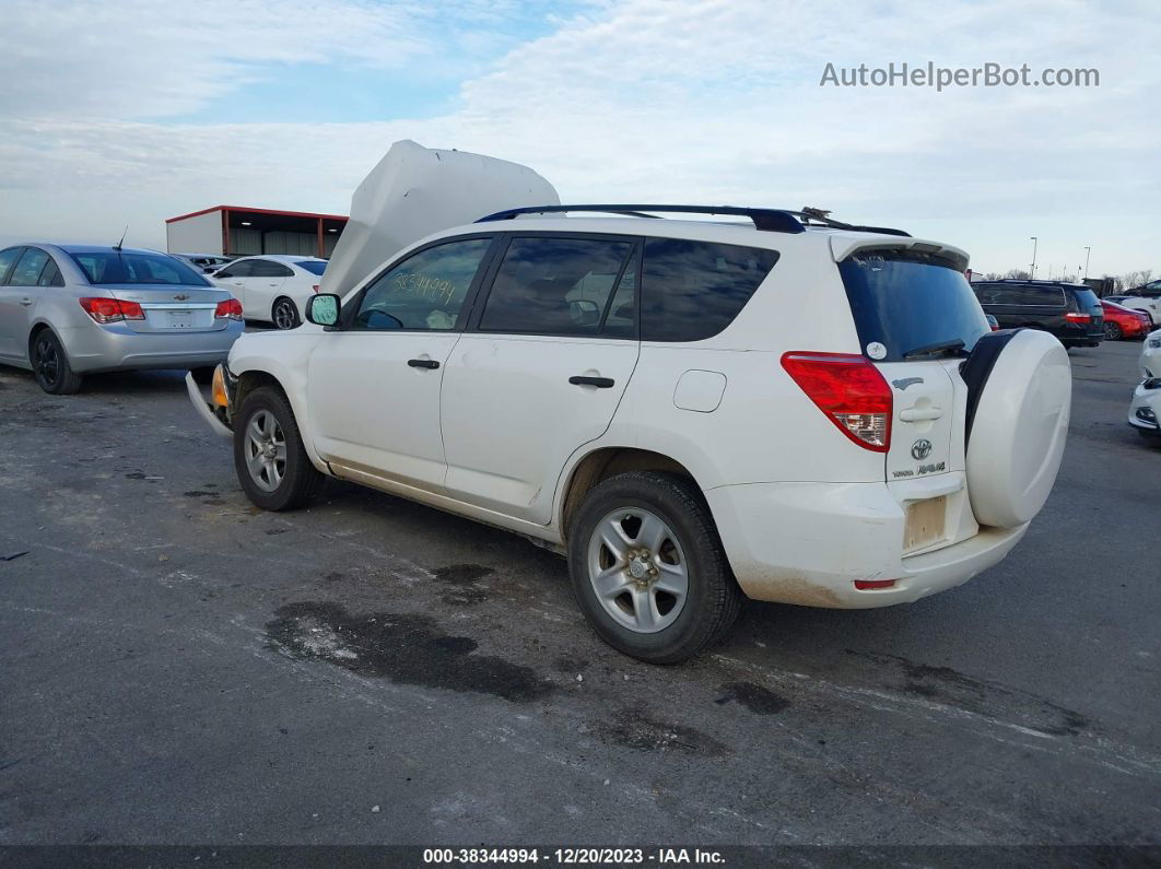 2007 Toyota Rav4   White vin: JTMZD33V675035823