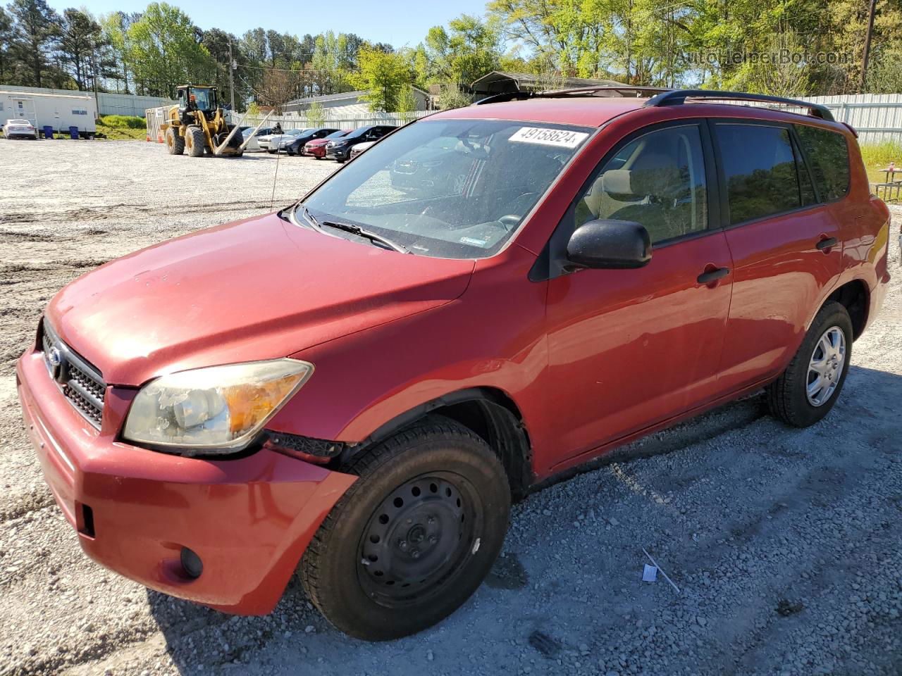 2007 Toyota Rav4  Red vin: JTMZD33V675036017