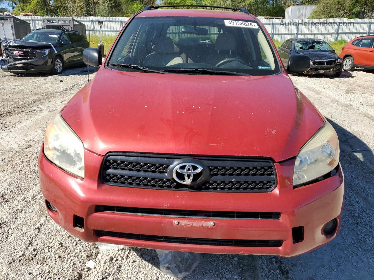 2007 Toyota Rav4  Red vin: JTMZD33V675036017