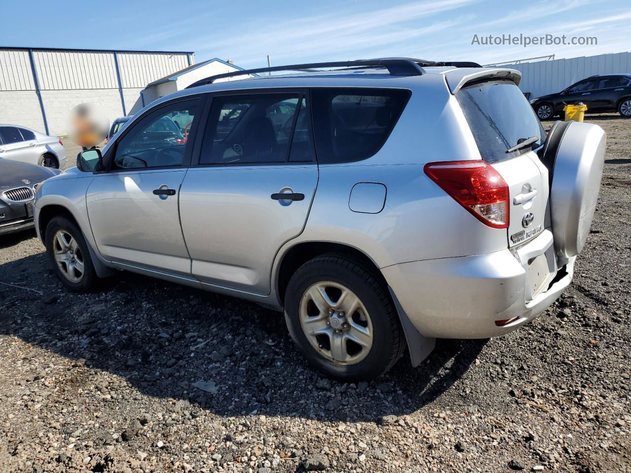 2007 Toyota Rav4 Silver vin: JTMZD33V676031037