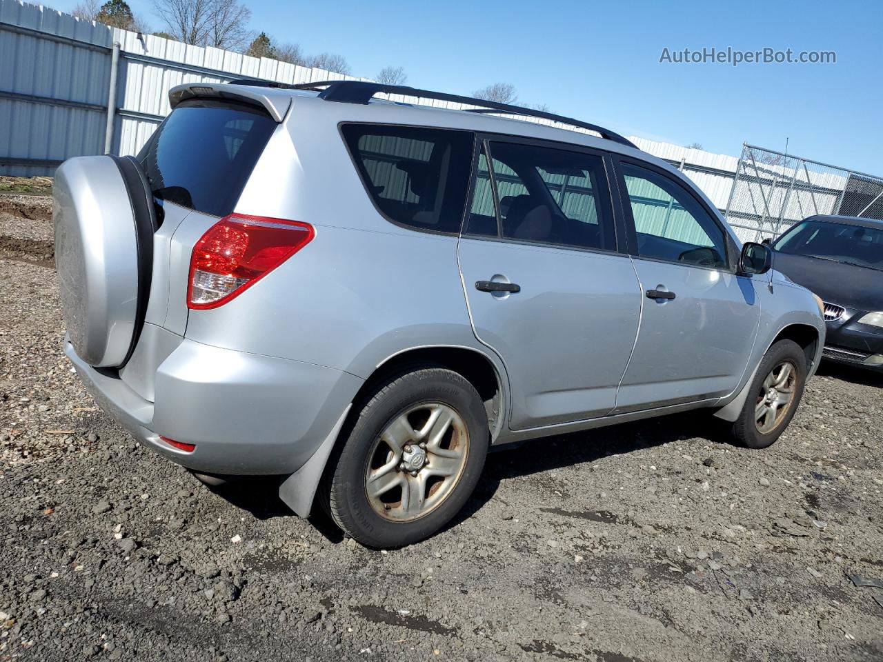 2007 Toyota Rav4 Silver vin: JTMZD33V676031037