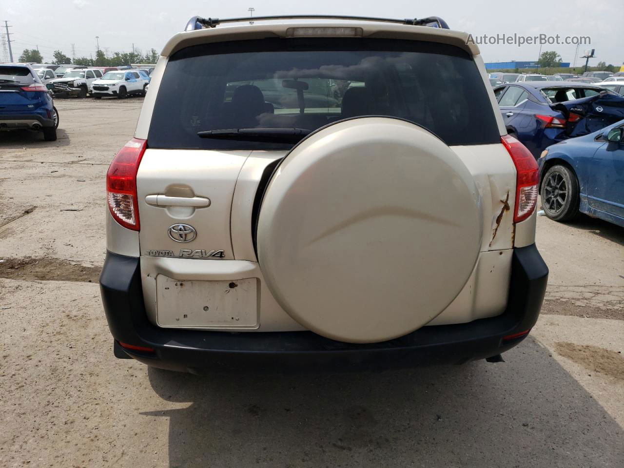 2007 Toyota Rav4  Желто-коричневый vin: JTMZD33V676038909