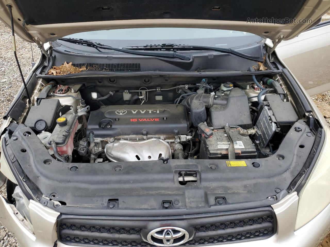 2007 Toyota Rav4  Золотой vin: JTMZD33V676042054