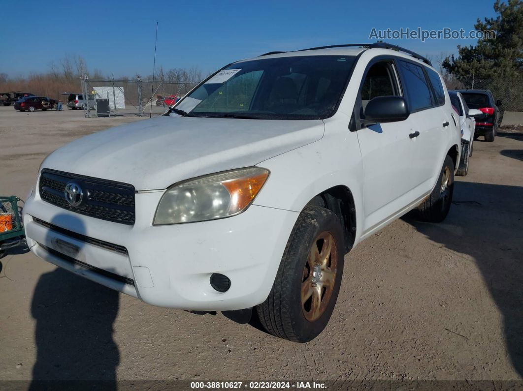 2007 Toyota Rav4   White vin: JTMZD33V676050459