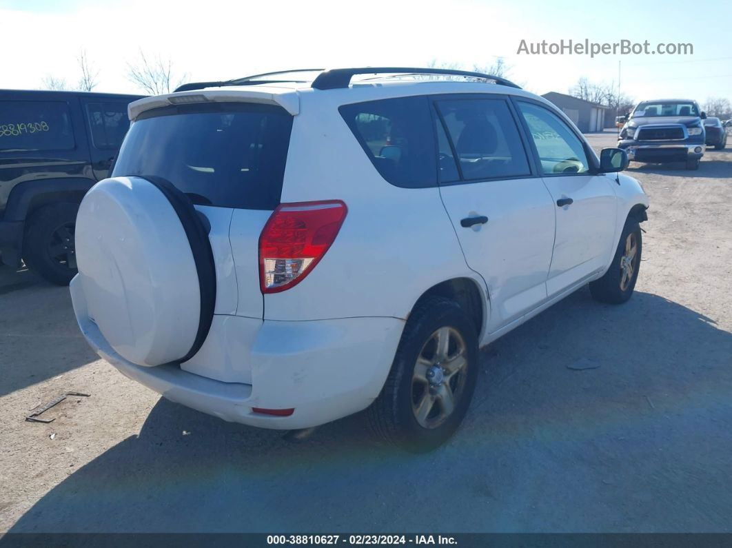 2007 Toyota Rav4   White vin: JTMZD33V676050459