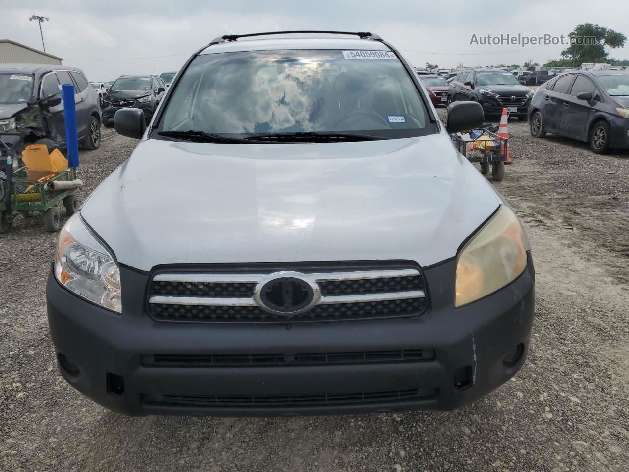 2007 Toyota Rav4 Silver vin: JTMZD33V775073478