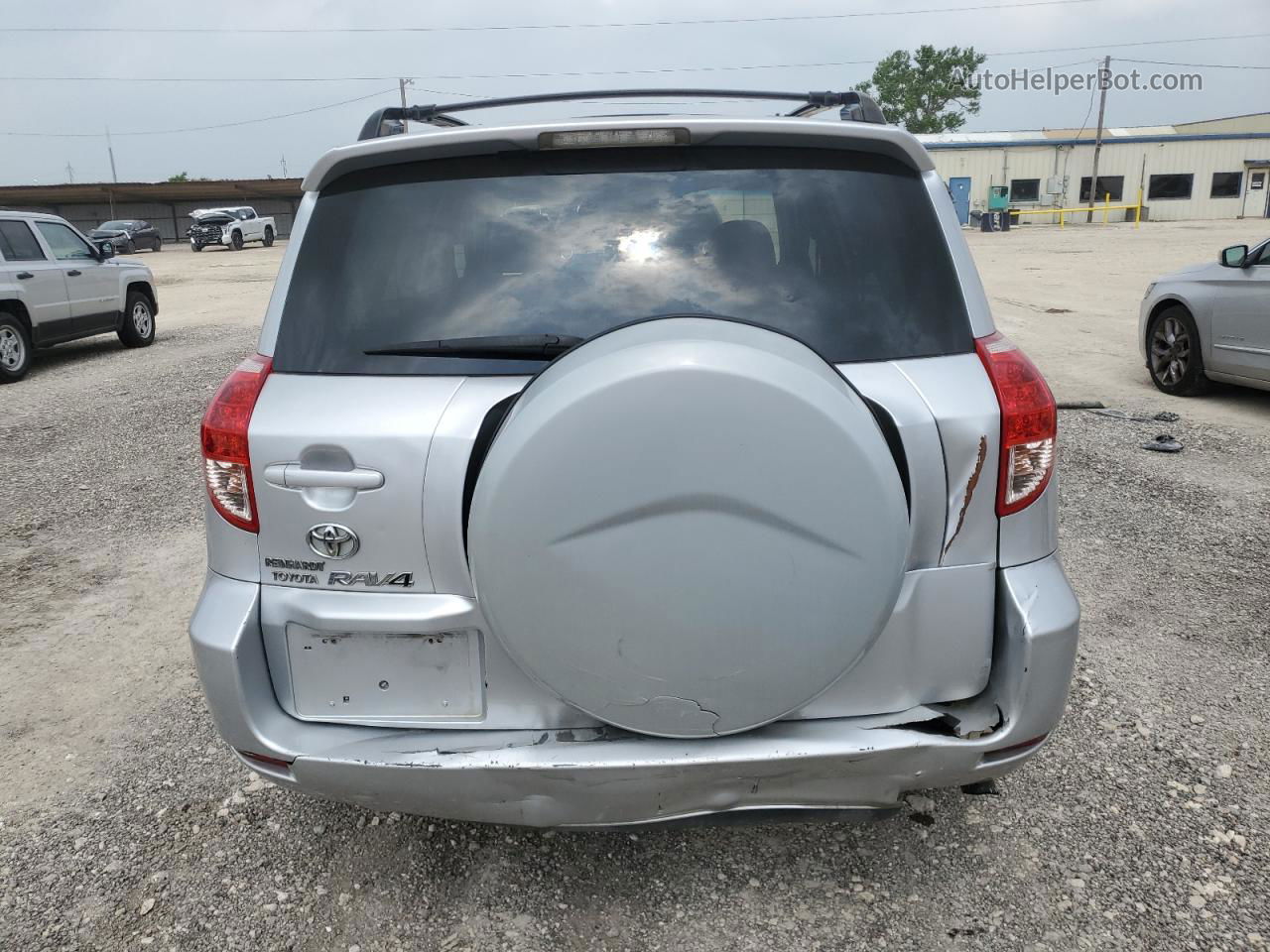 2007 Toyota Rav4 Silver vin: JTMZD33V775073478