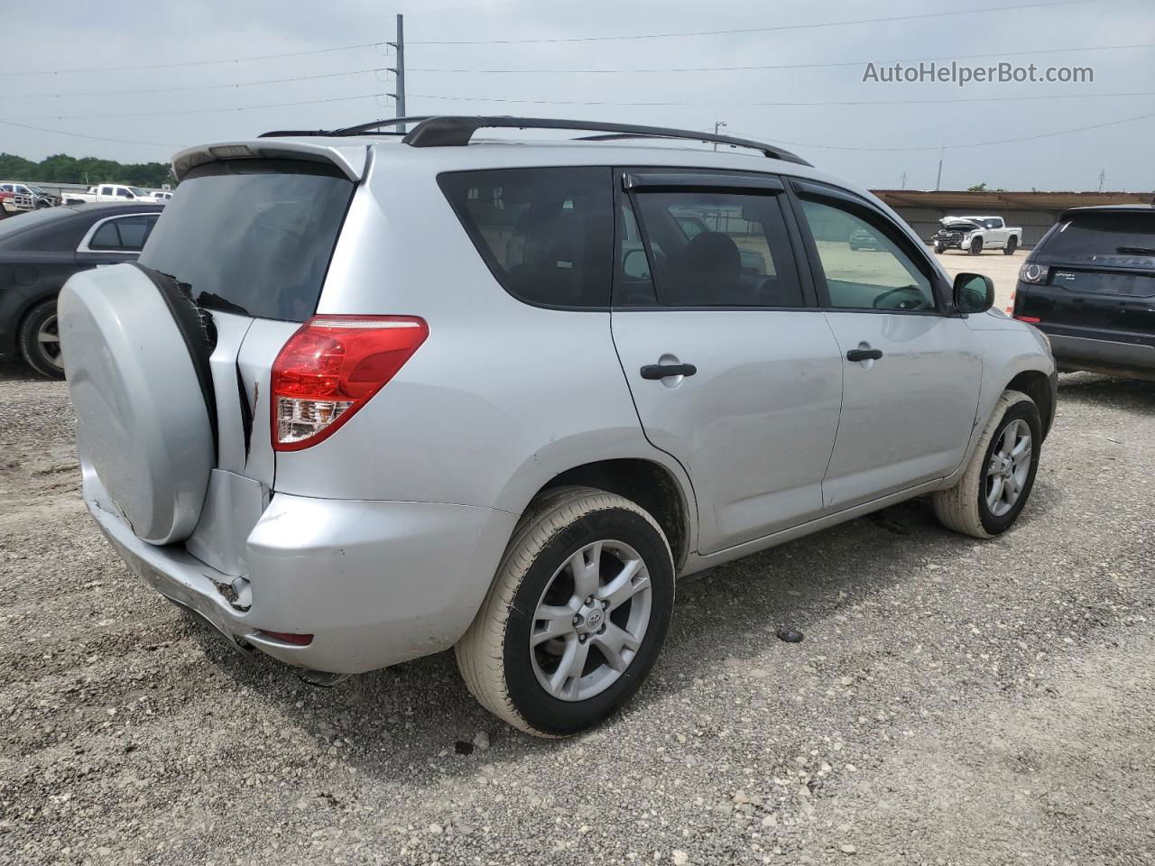 2007 Toyota Rav4 Silver vin: JTMZD33V775073478