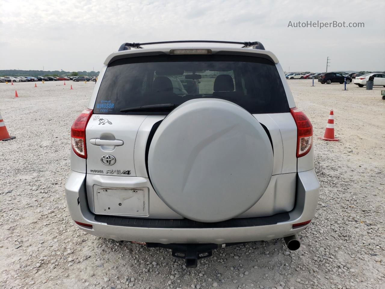 2007 Toyota Rav4  Silver vin: JTMZD33V776040443