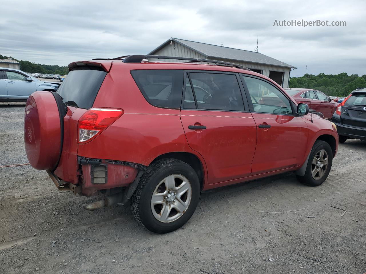 2007 Toyota Rav4  Red vin: JTMZD33V776050096