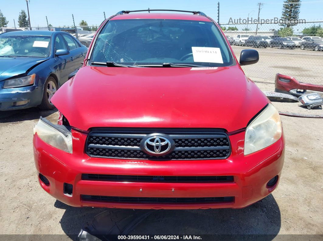 2007 Toyota Rav4   Красный vin: JTMZD33V875036763