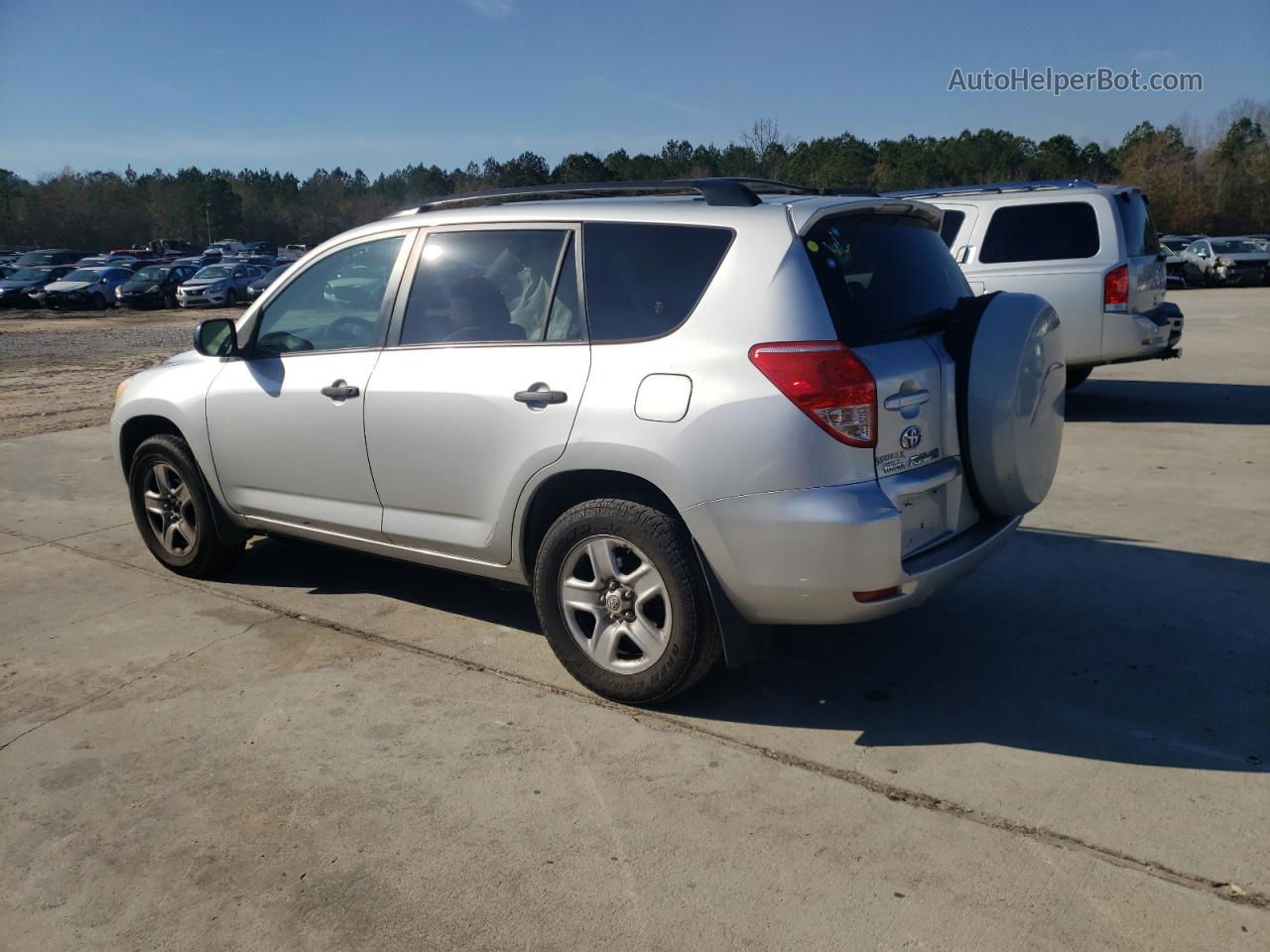 2007 Toyota Rav4  Серый vin: JTMZD33V875045639