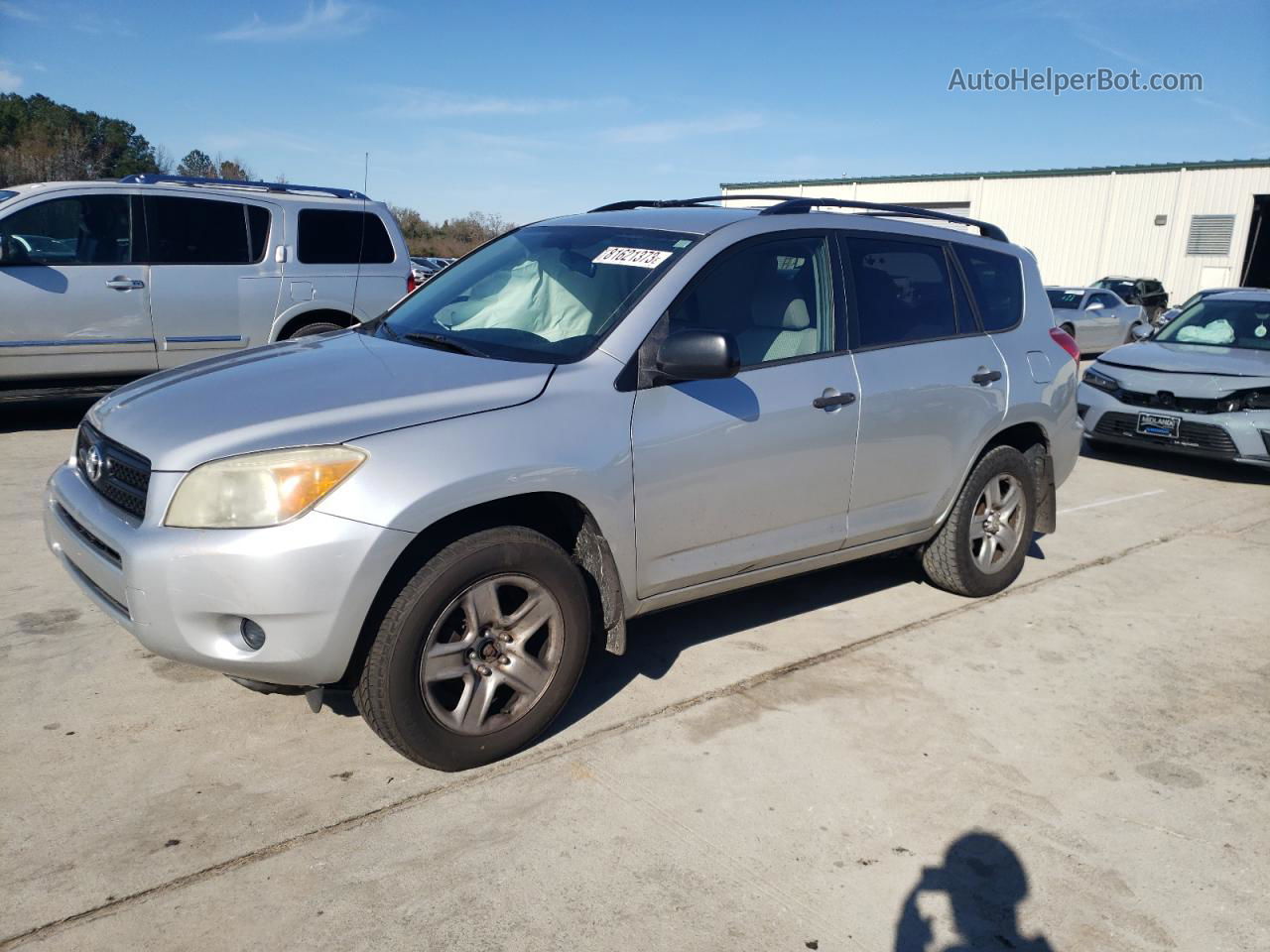 2007 Toyota Rav4  Серый vin: JTMZD33V875045639