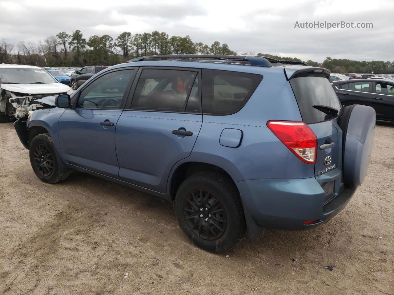 2007 Toyota Rav4  Синий vin: JTMZD33V875055975