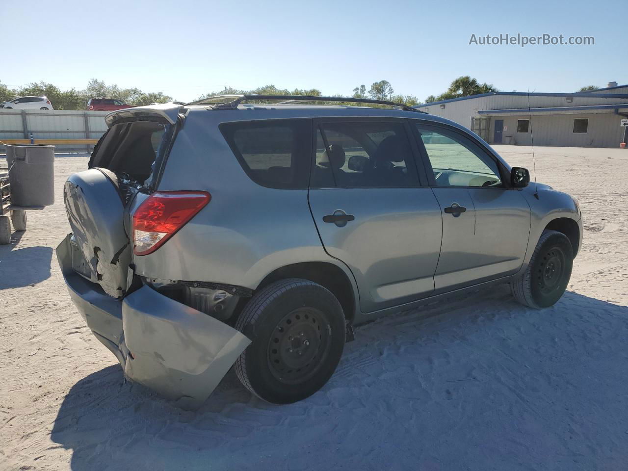 2007 Toyota Rav4  Gray vin: JTMZD33V875060707