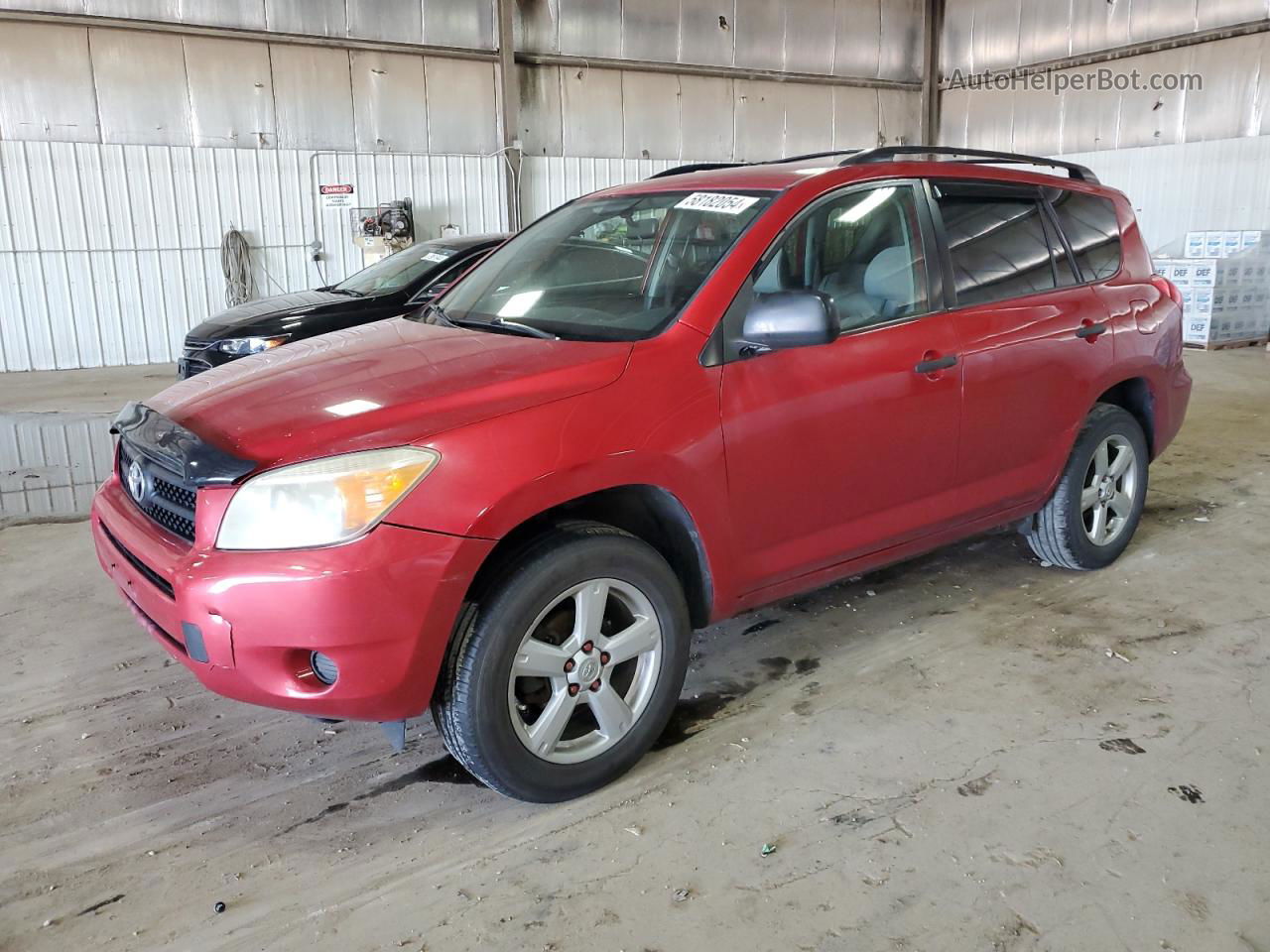 2007 Toyota Rav4  Red vin: JTMZD33V875062392