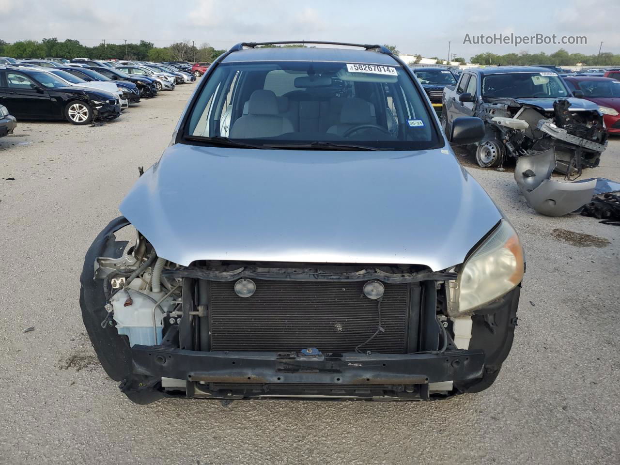 2007 Toyota Rav4  Silver vin: JTMZD33V876025949