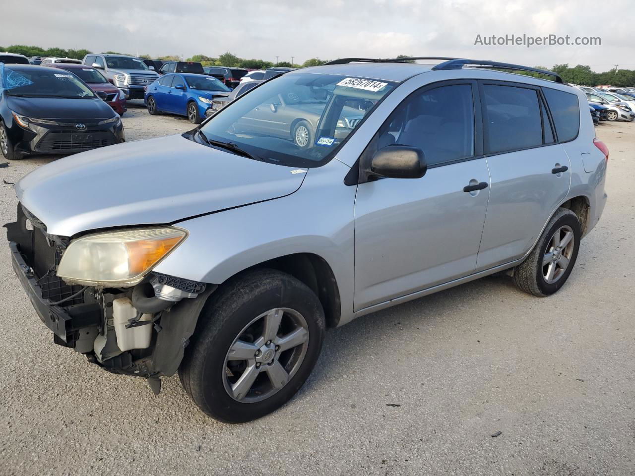 2007 Toyota Rav4  Silver vin: JTMZD33V876025949