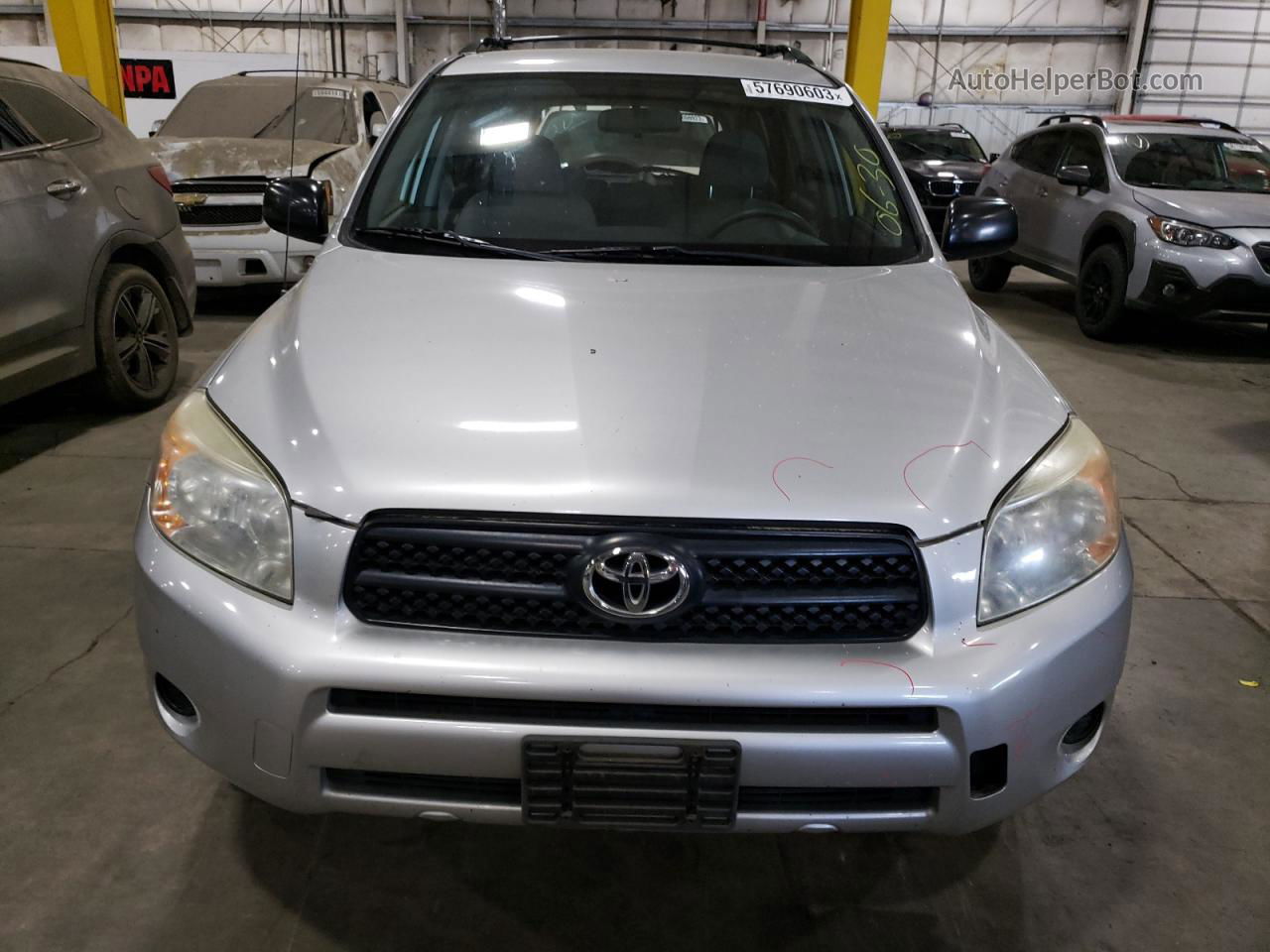 2007 Toyota Rav4  Серебряный vin: JTMZD33V876042590