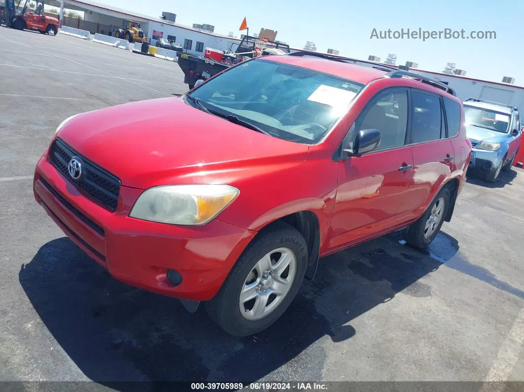 2007 Toyota Rav4   Red vin: JTMZD33V975044385