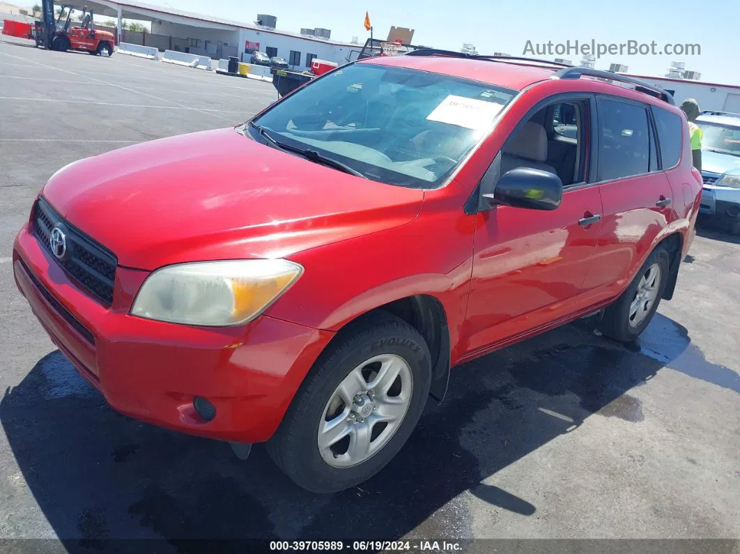 2007 Toyota Rav4   Red vin: JTMZD33V975044385