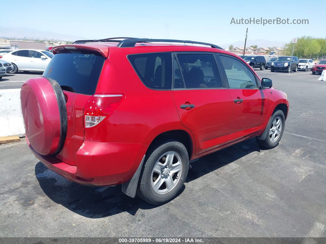 2007 Toyota Rav4   Red vin: JTMZD33V975044385