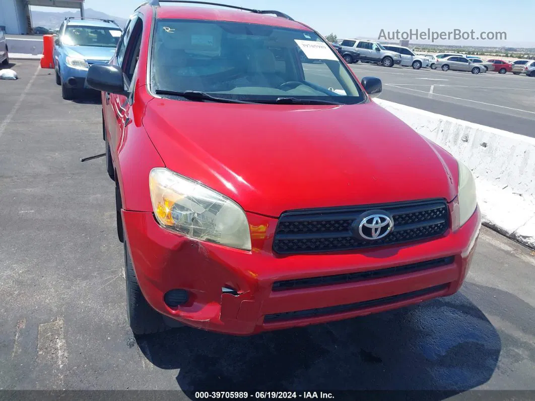 2007 Toyota Rav4   Red vin: JTMZD33V975044385