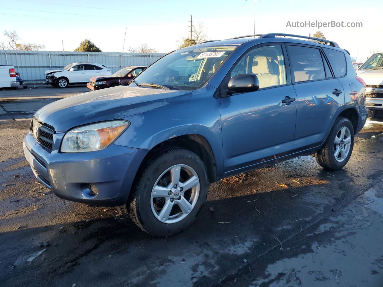 2007 Toyota Rav4  Синий vin: JTMZD33V975055242