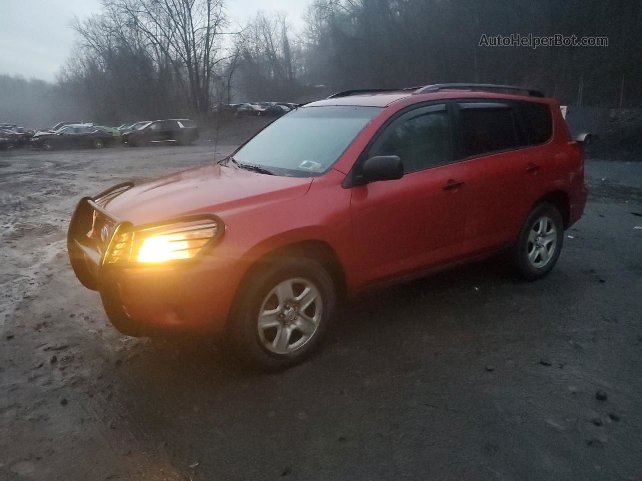 2007 Toyota Rav4  Красный vin: JTMZD33V975075944