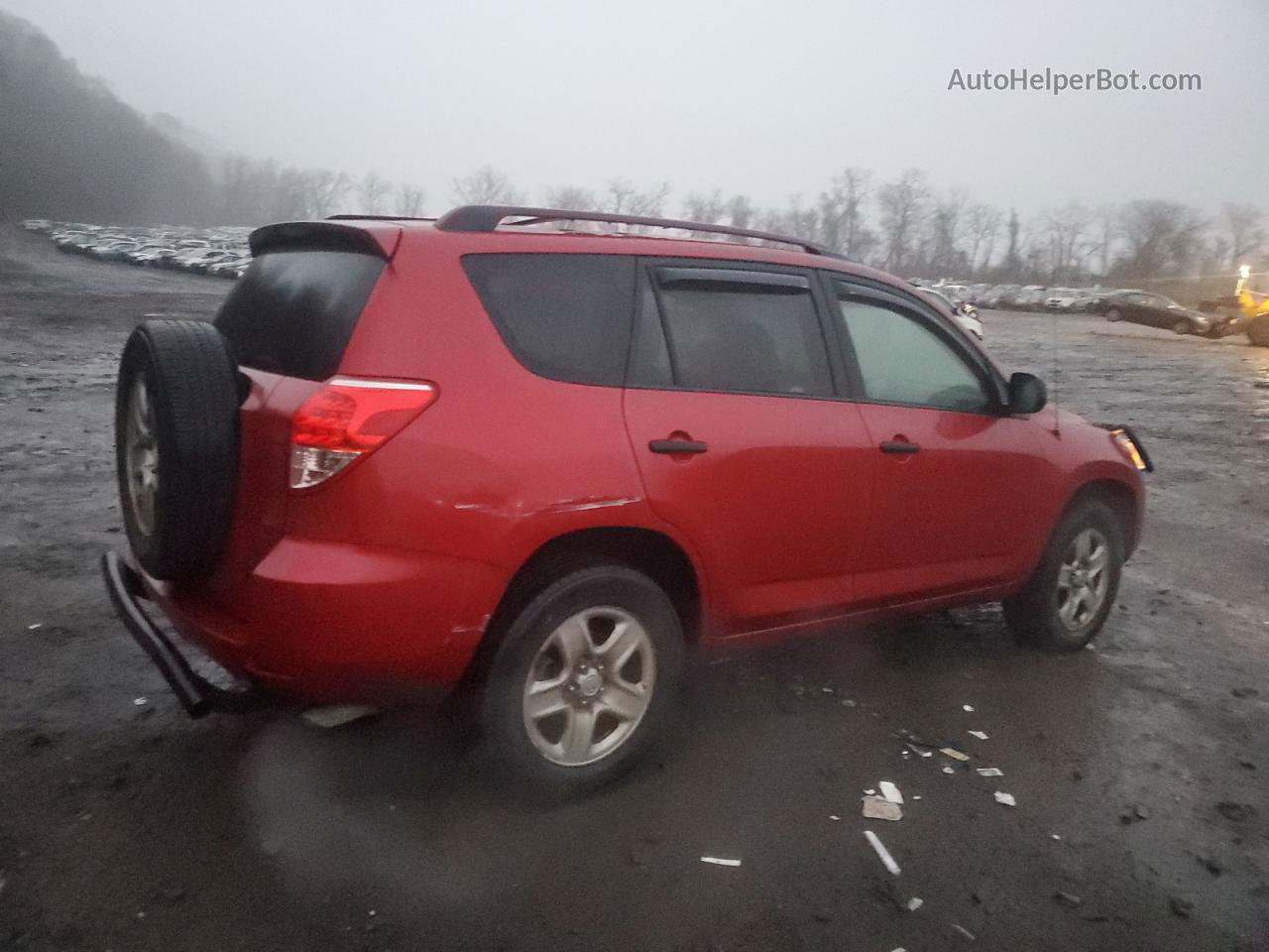 2007 Toyota Rav4  Красный vin: JTMZD33V975075944