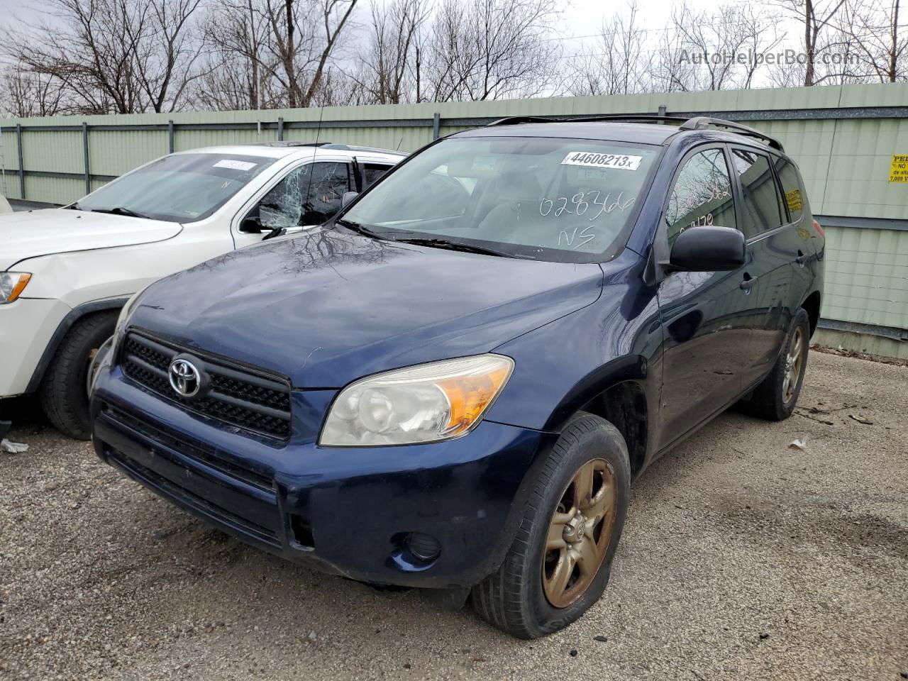 2007 Toyota Rav4  Blue vin: JTMZD33VX76028366