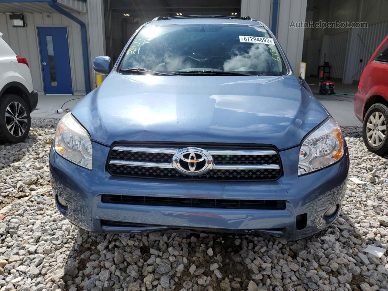 2007 Toyota Rav4 Limited Синий vin: JTMZD34V375046602