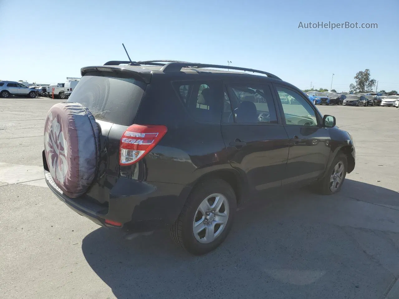 2010 Toyota Rav4  Черный vin: JTMZF4DV0A5018344