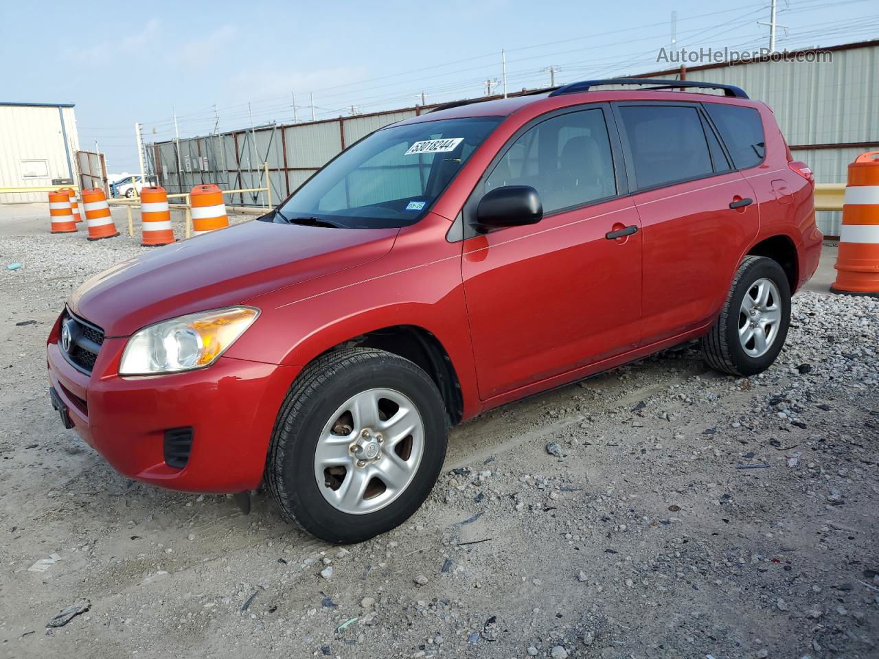 2011 Toyota Rav4  Red vin: JTMZF4DV4B5033284