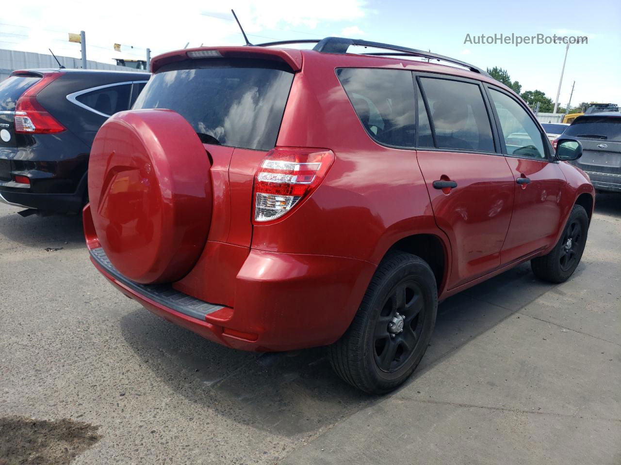 2010 Toyota Rav4  Red vin: JTMZF4DV5A5026925