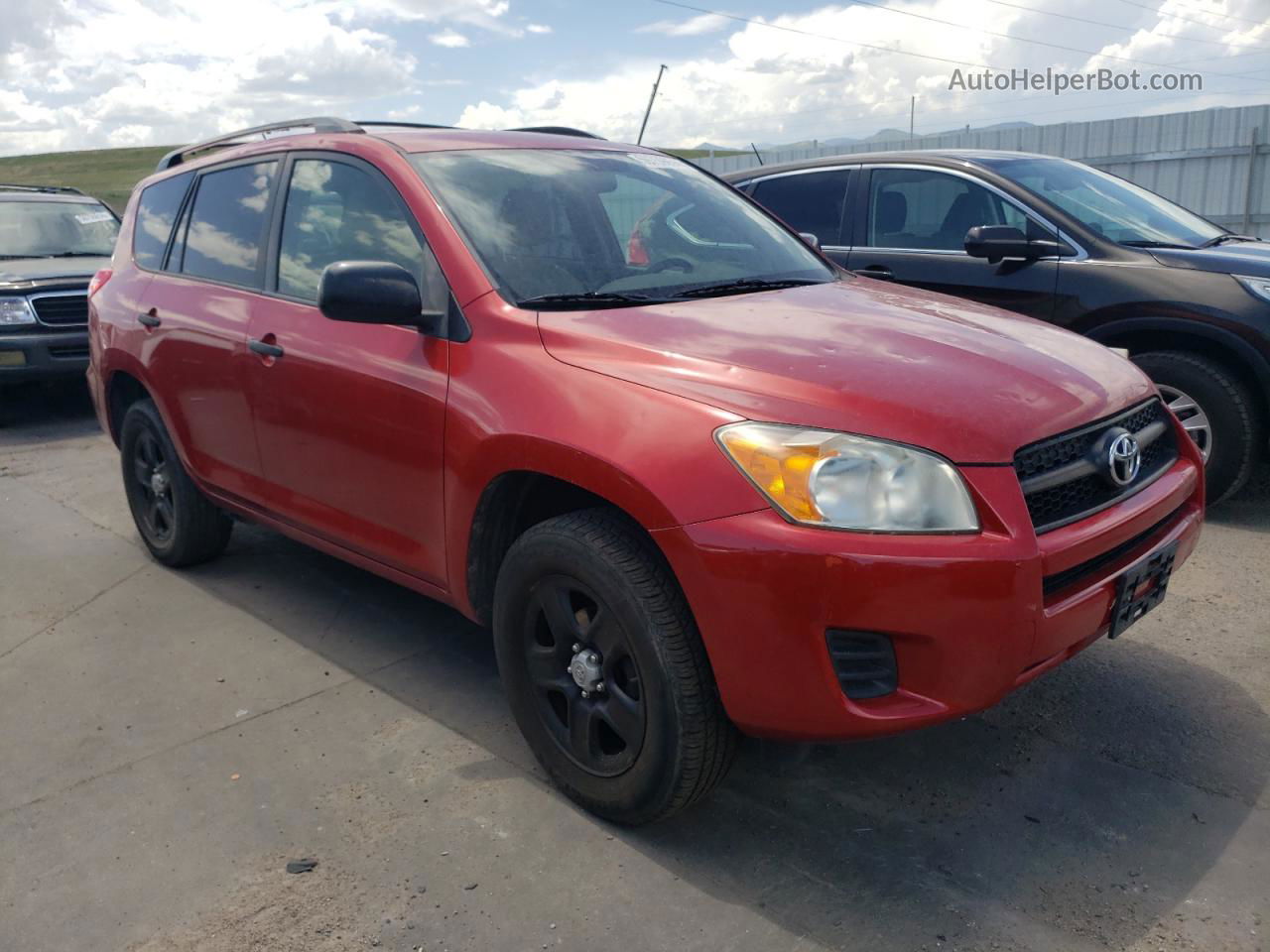 2010 Toyota Rav4  Red vin: JTMZF4DV5A5026925