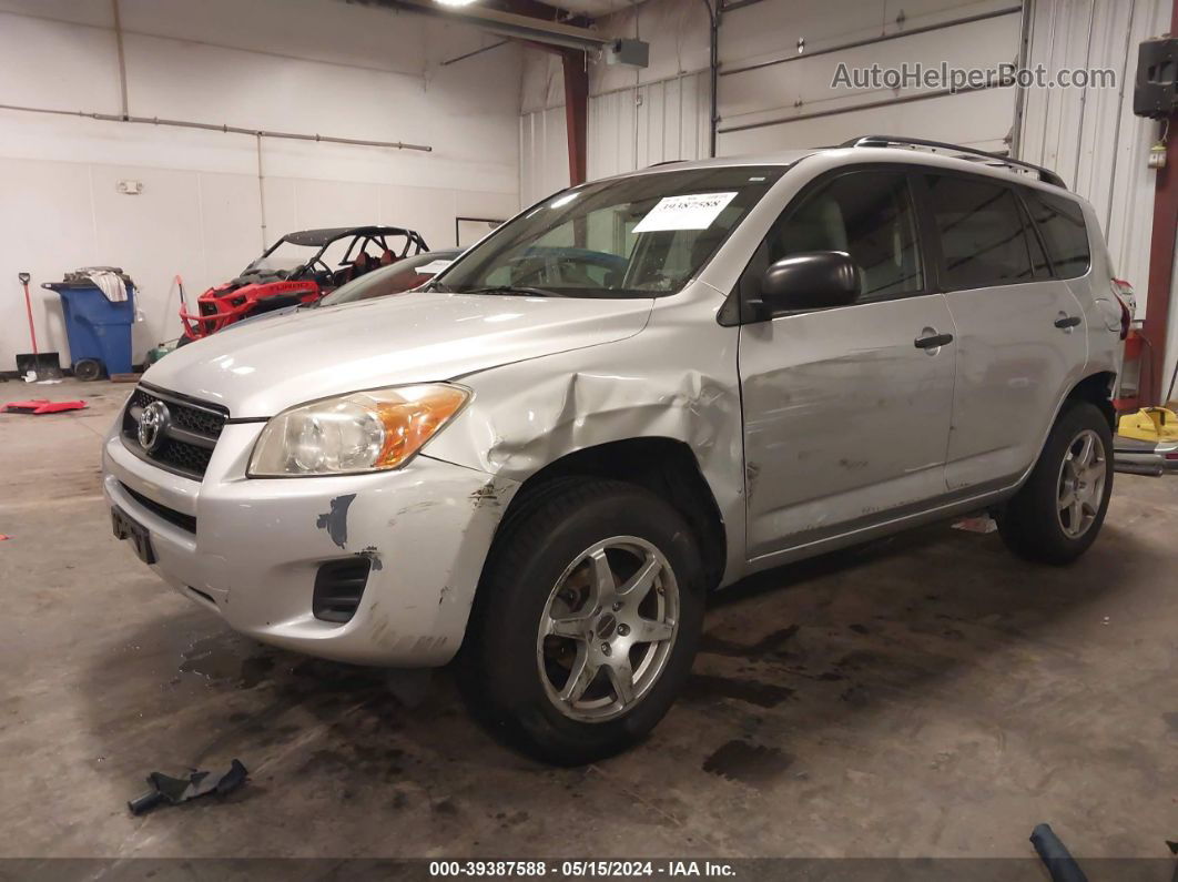 2010 Toyota Rav4   Silver vin: JTMZF4DV8A5014932