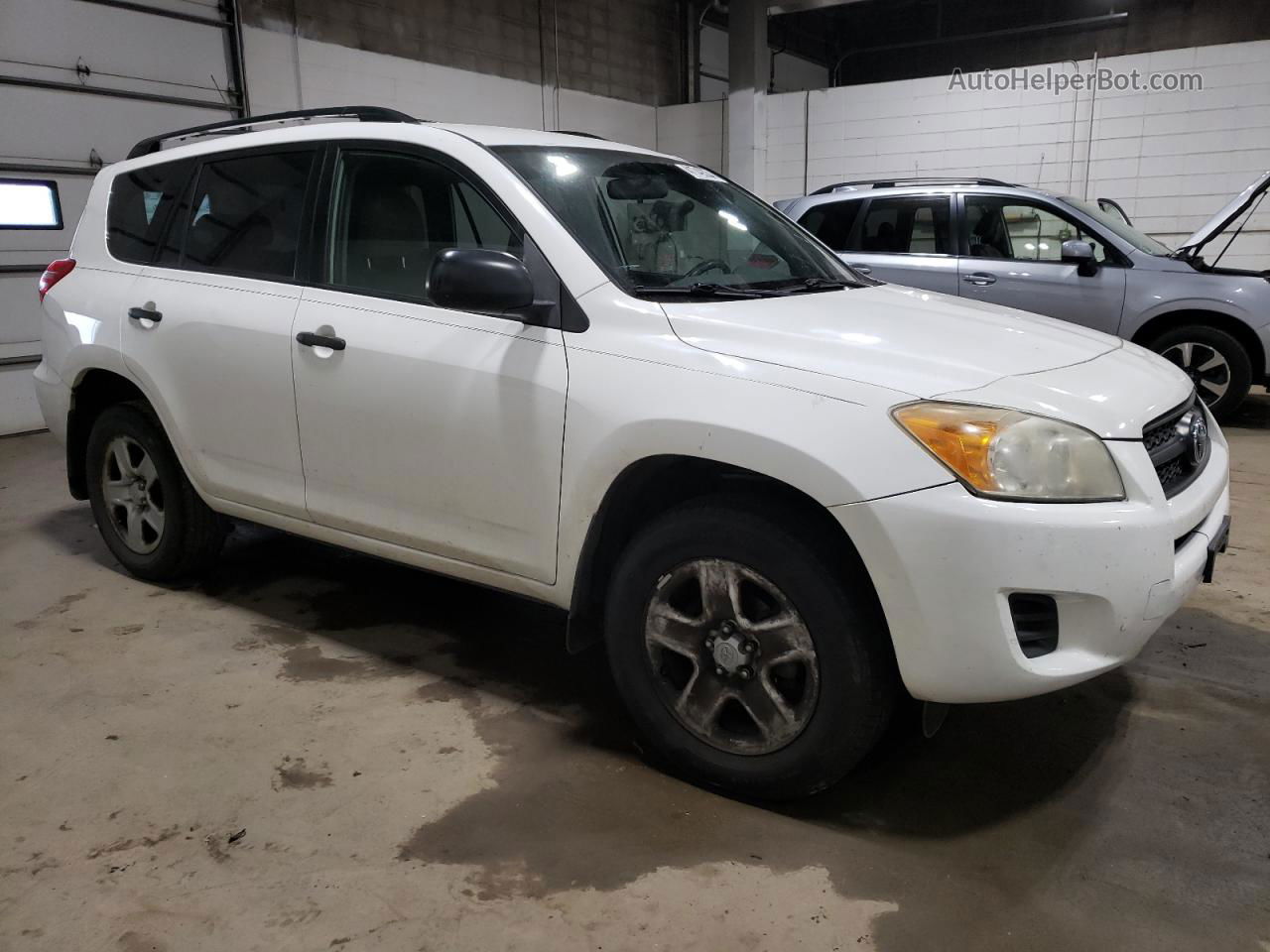 2010 Toyota Rav4  White vin: JTMZF4DV8AD016766