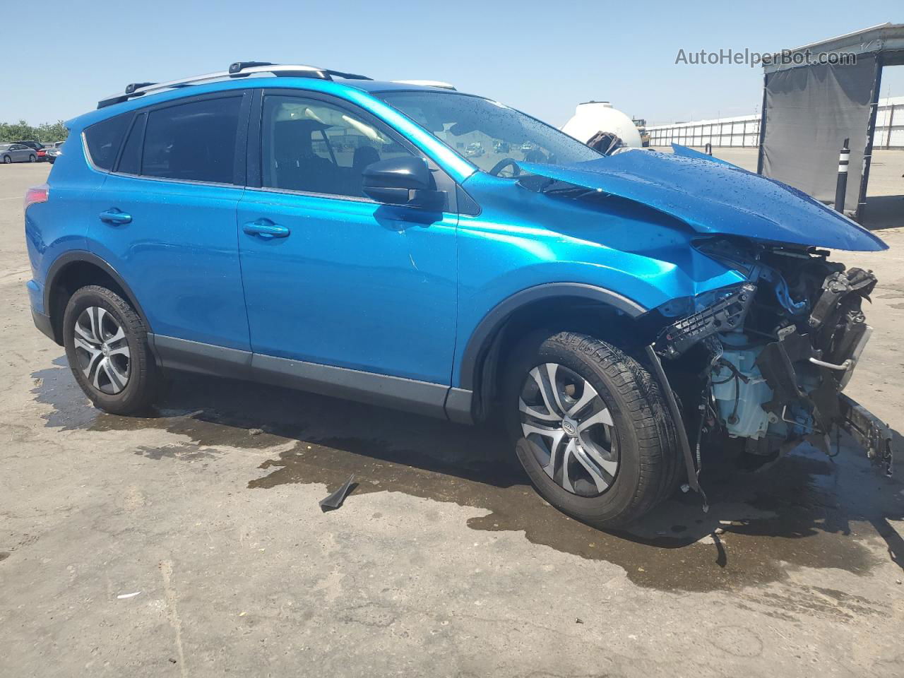 2017 Toyota Rav4 Le Blue vin: JTMZFREV0HJ110907