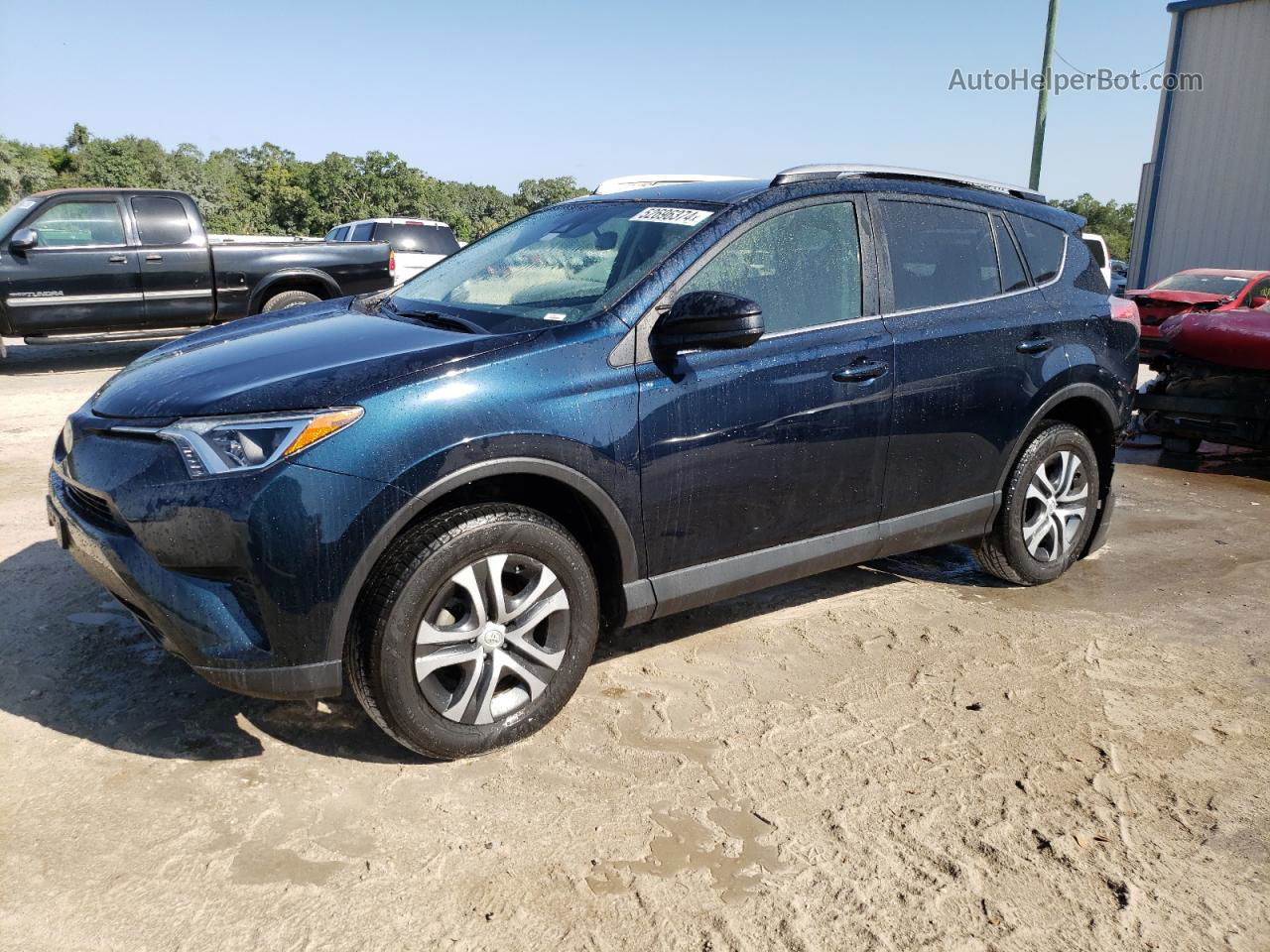 2017 Toyota Rav4 Le Blue vin: JTMZFREV0HJ126220