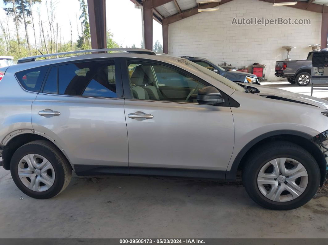 2015 Toyota Rav4 Le Silver vin: JTMZFREV1FJ056305