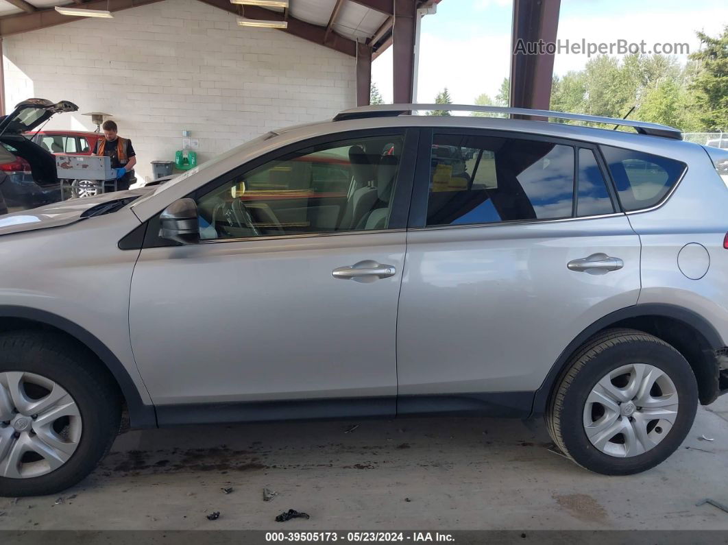 2015 Toyota Rav4 Le Silver vin: JTMZFREV1FJ056305