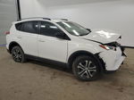 2018 Toyota Rav4 Le White vin: JTMZFREV1JJ179336