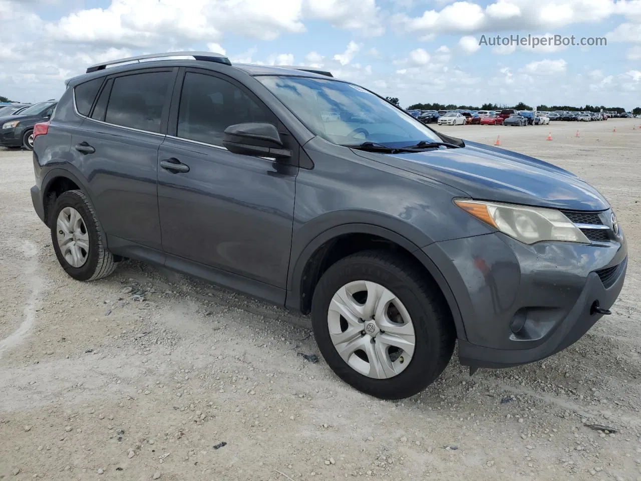 2015 Toyota Rav4 Le Серый vin: JTMZFREV2FD066310