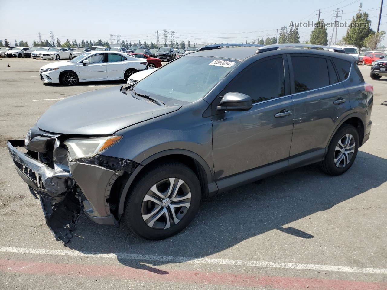 2016 Toyota Rav4 Le Charcoal vin: JTMZFREV2GD089927