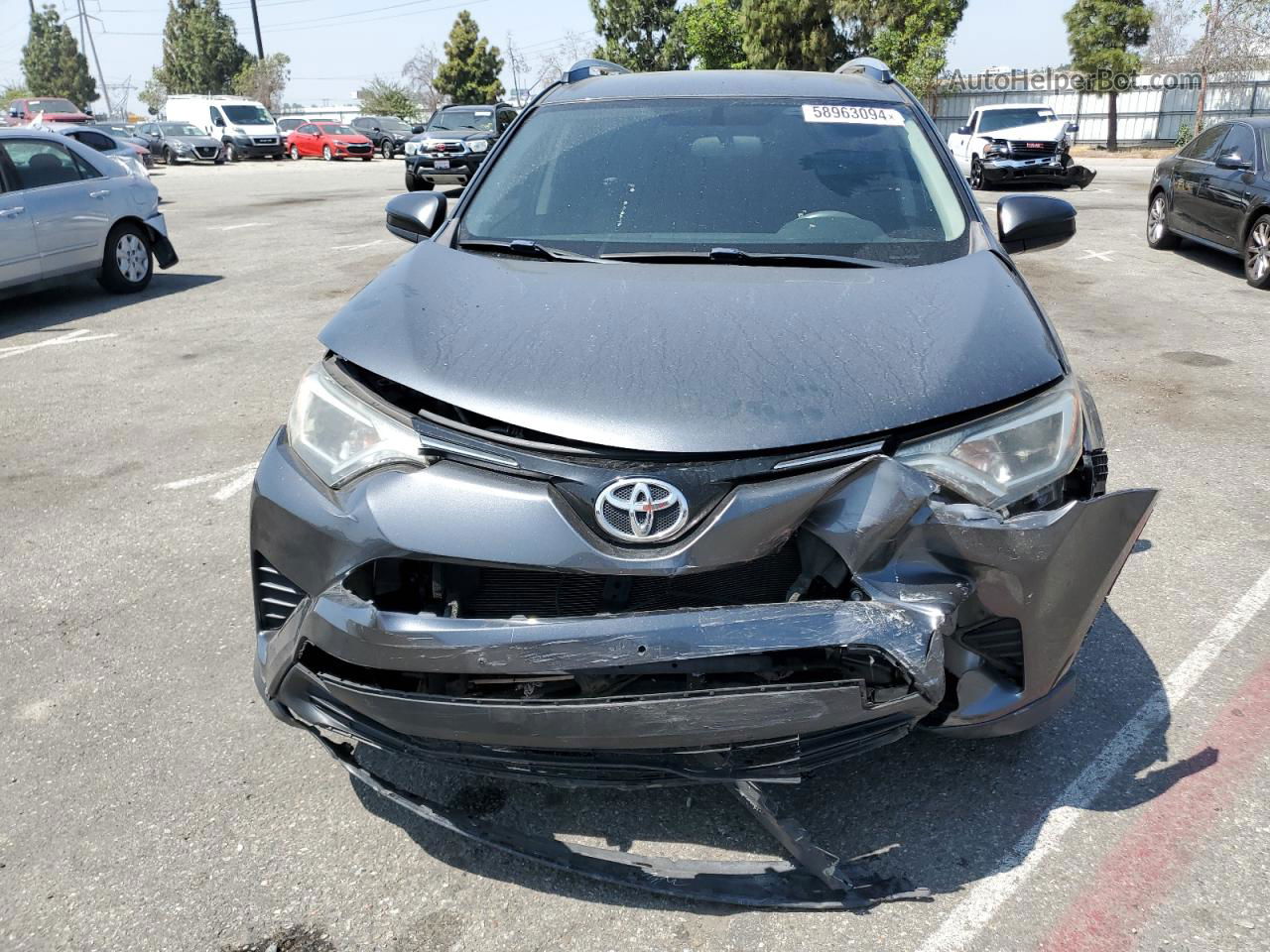 2016 Toyota Rav4 Le Charcoal vin: JTMZFREV2GD089927