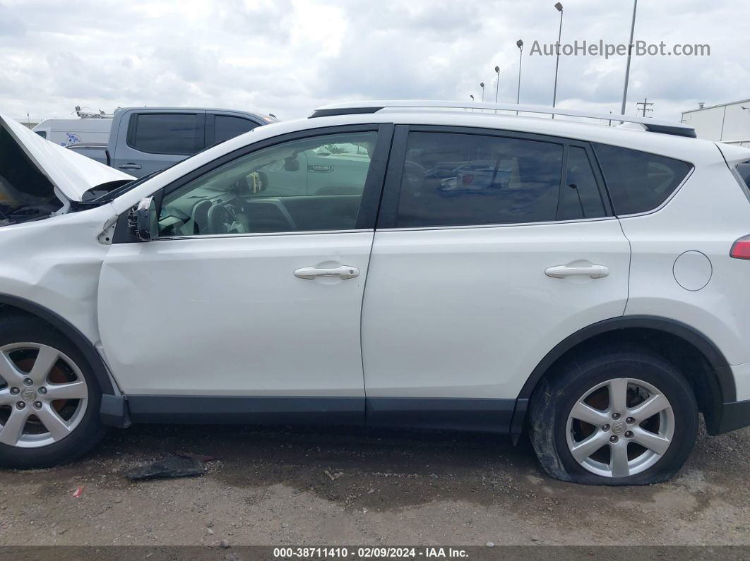 2016 Toyota Rav4 Le White vin: JTMZFREV2GJ068884