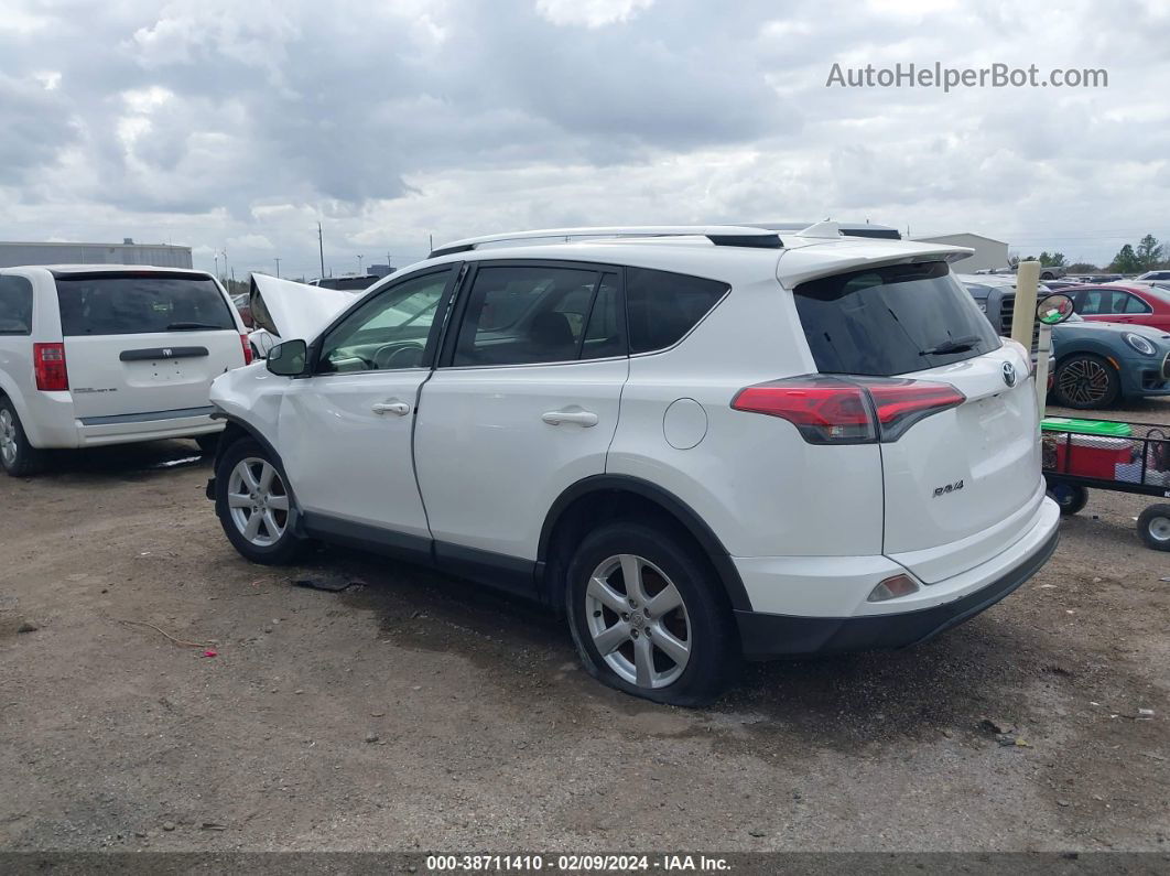 2016 Toyota Rav4 Le White vin: JTMZFREV2GJ068884